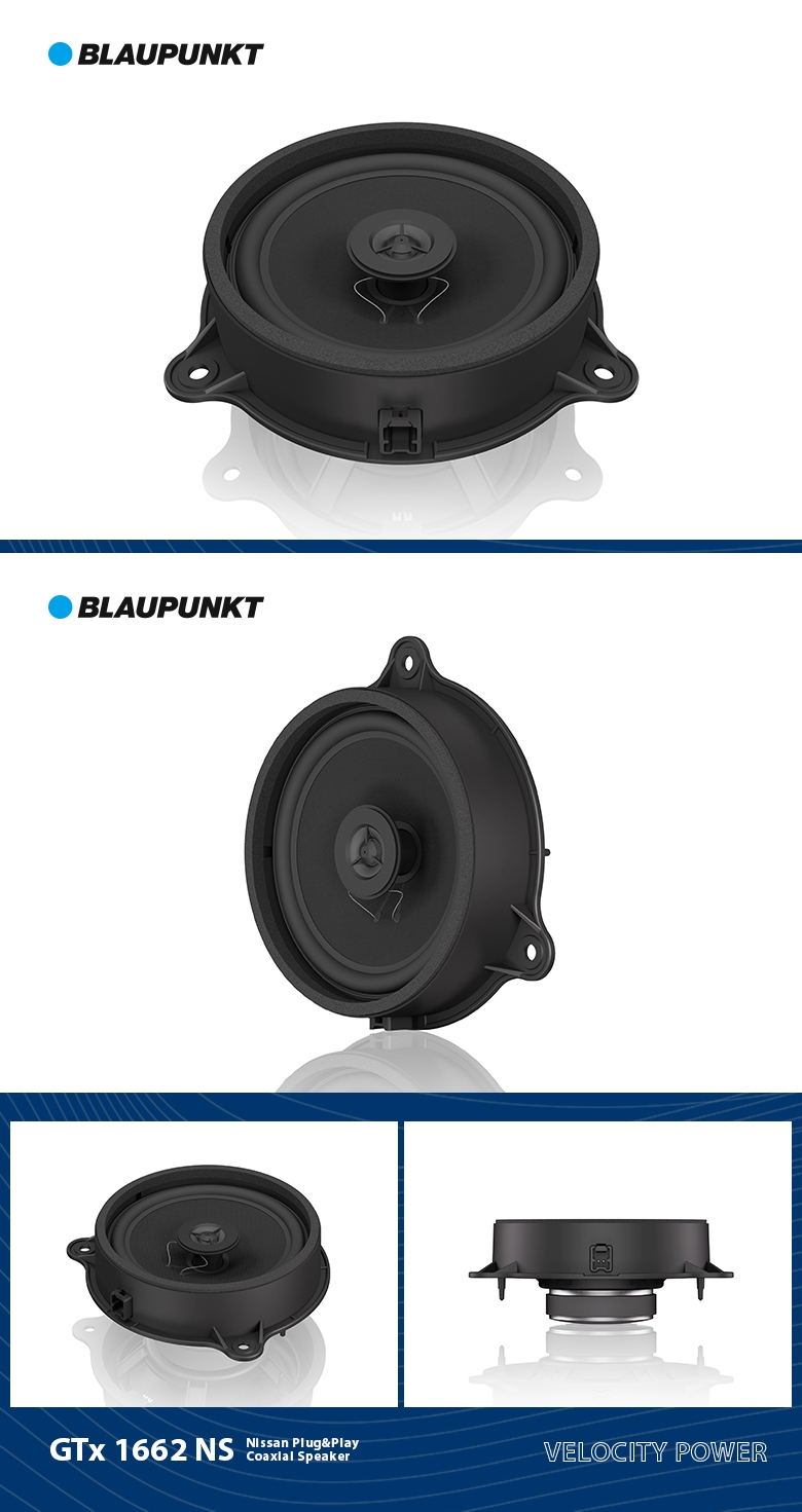 德國（藍寶BLAUPUNKT）GTx 1662 NS日産專用衕軸喇叭